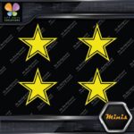 Compatible Dallas Cowboys Star Footbal Pack of 4 MINI SIZE Decals Stickers Vinyl - Image 6