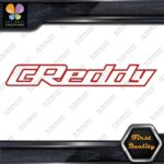 Compatible Greddy Performace Tuning Racing JDM Hollow Name Vinyl Decals Stickers