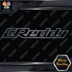 Compatible Greddy Performace Tuning Racing JDM Hollow Name Vinyl Decals Stickers - Image 5