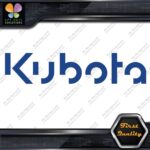 Compatible Kubota Machinerie Equipment Name Only Logo Vinyl Decals Stickers - Image 11
