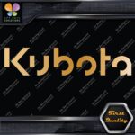 Compatible Kubota Machinerie Equipment Name Only Logo Vinyl Decals Stickers - Image 17