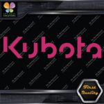 Compatible Kubota Machinerie Equipment Name Only Logo Vinyl Decals Stickers - Image 20
