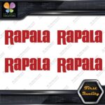 Compatible Rapala Fishing Baits Lures Pack of 4 MINI SIZE Decals Stickers Vinyl