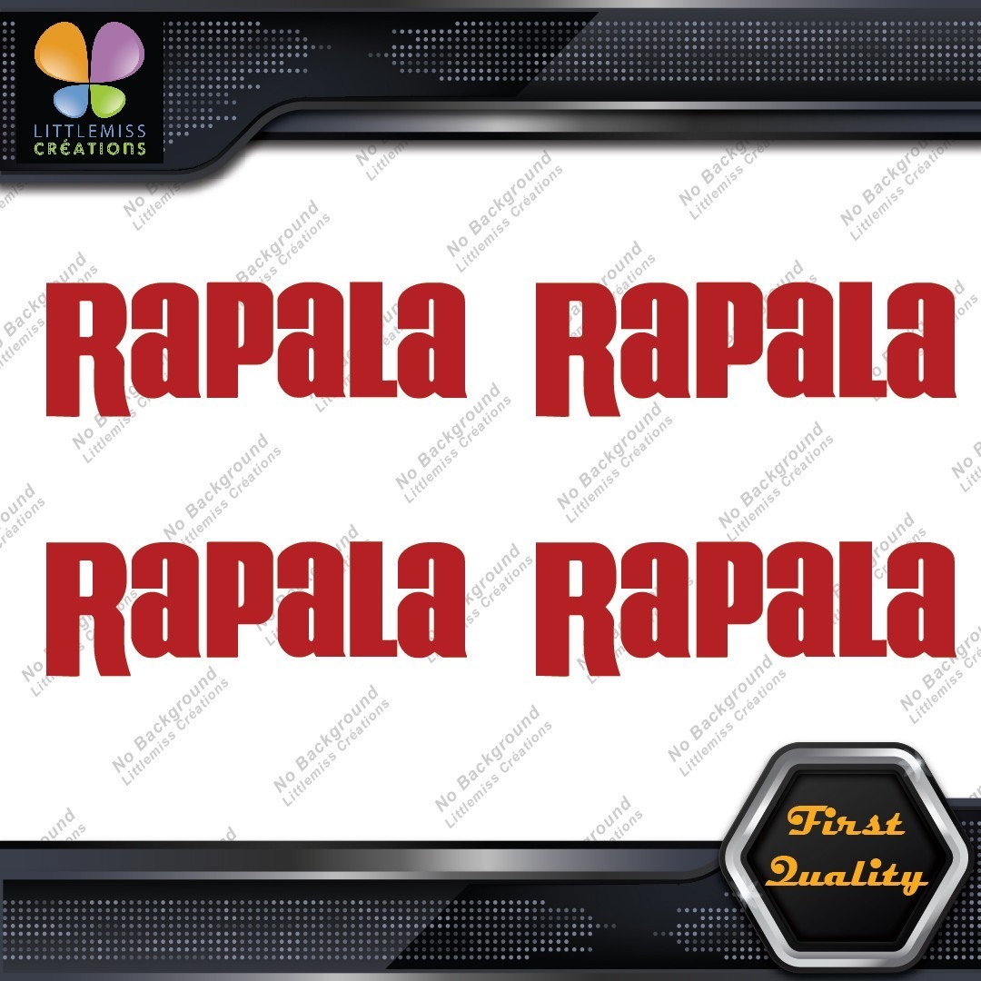 Compatible Rapala Fishing Baits Lures Pack Of 4 MINI SIZE Decals Stickers Vinyl 277317313597 Compatible Rapala Fishing Baits Lures Pack of 4 MINI SIZE Decals Stickers Vinyl - Image 1