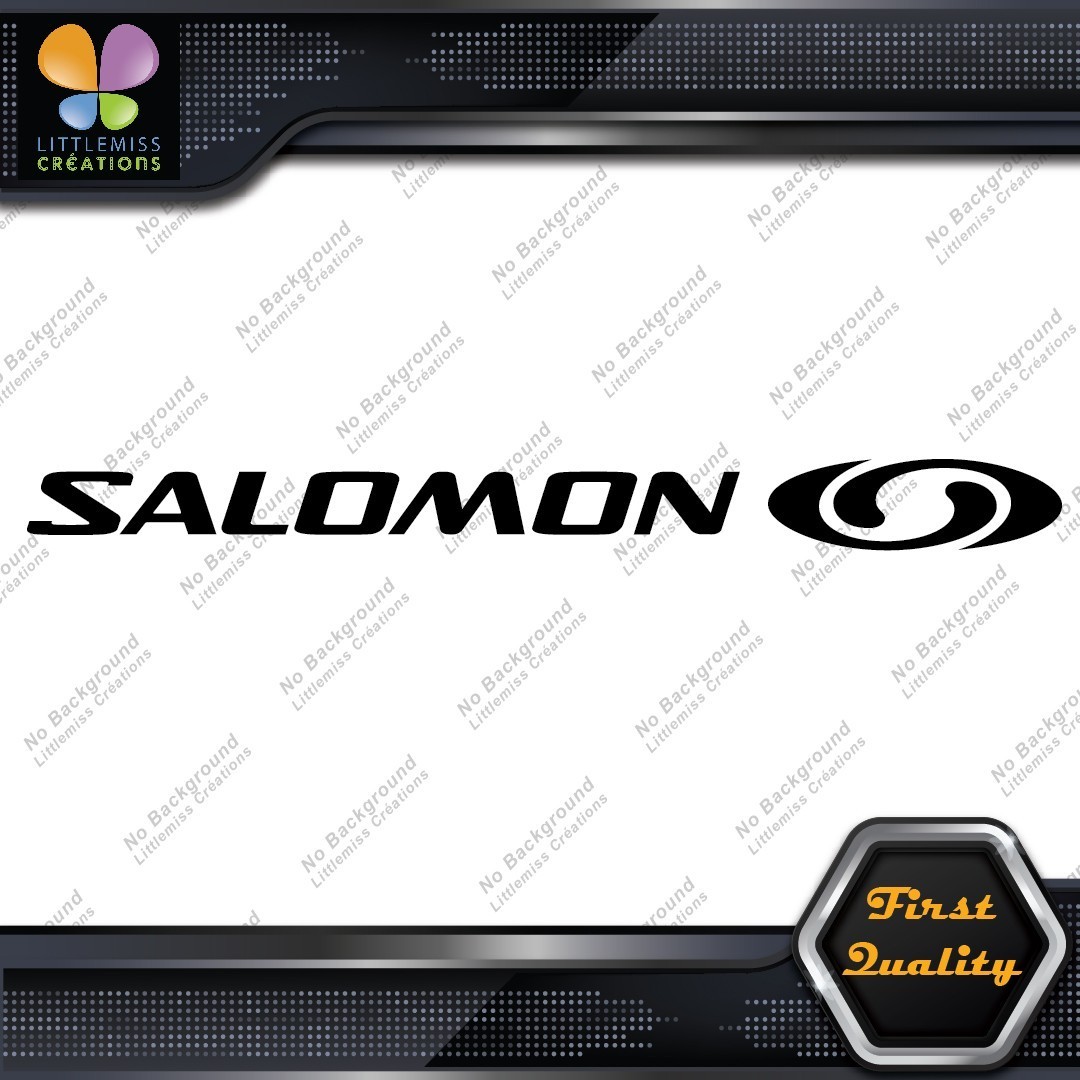 Compatible Salomon Sports Skis Snowboards Name Logo Decals Stickers Vinyl 277346728997 Compatible Salomon Sports Skis Snowboards Name Logo Decals Stickers Vinyl - Image 1