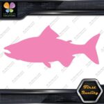 Salmon Fish Silhouette Fishing Sideways Animals Sports Decals Stickers Vinyl - Image 21
