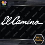 Compatible El Camino Vintage Script Chevrolet Trucks Cars Vinyl Decals Stickers