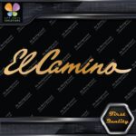 Compatible El Camino Vintage Script Chevrolet Trucks Cars Vinyl Decals Stickers - Image 17