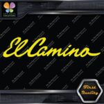 Compatible El Camino Vintage Script Chevrolet Trucks Cars Vinyl Decals Stickers - Image 5