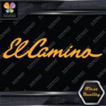 Compatible El Camino Vintage Script Chevrolet Trucks Cars Vinyl Decals Stickers - Image 6