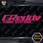 Compatible Greddy Turbo Systems Performace Name Tuning JDM Vinyl Decals Stickers - Image 20