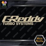 Compatible Greddy Turbo Systems Performace Name Tuning JDM Vinyl Decals Stickers - Image 23