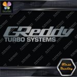 Compatible Greddy Turbo Systems Performace Name Tuning JDM Vinyl Decals Stickers - Image 4