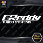 Compatible Greddy Turbo Systems Performace Name Tuning JDM Vinyl Decals Stickers - Image 5