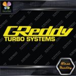 Compatible Greddy Turbo Systems Performace Name Tuning JDM Vinyl Decals Stickers - Image 7