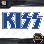 Compatible Kiss Rock Band Outlined Name Musical Logo Vinyl Decals Stickers - Image 11
