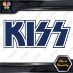 Compatible Kiss Rock Band Outlined Name Musical Logo Vinyl Decals Stickers - Image 12