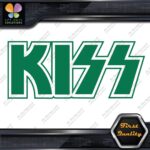 Compatible Kiss Rock Band Outlined Name Musical Logo Vinyl Decals Stickers - Image 15