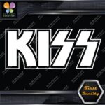 Compatible Kiss Rock Band Outlined Name Musical Logo Vinyl Decals Stickers - Image 4