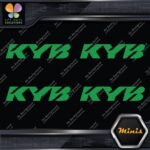 Compatible Kyb Shocks Struts Suspension Logo 4 MINI SIZE Decals Stickers Vinyl - Image 13