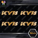 Compatible Kyb Shocks Struts Suspension Logo 4 MINI SIZE Decals Stickers Vinyl - Image 16