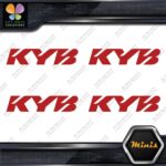 Compatible Kyb Shocks Struts Suspension Logo 4 MINI SIZE Decals Stickers Vinyl
