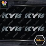 Compatible Kyb Shocks Struts Suspension Logo 4 MINI SIZE Decals Stickers Vinyl - Image 17