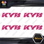 Compatible Kyb Shocks Struts Suspension Logo 4 MINI SIZE Decals Stickers Vinyl - Image 19