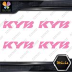 Compatible Kyb Shocks Struts Suspension Logo 4 MINI SIZE Decals Stickers Vinyl - Image 20