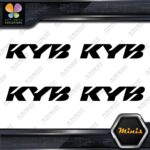 Compatible Kyb Shocks Struts Suspension Logo 4 MINI SIZE Decals Stickers Vinyl - Image 3