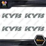 Compatible Kyb Shocks Struts Suspension Logo 4 MINI SIZE Decals Stickers Vinyl - Image 5