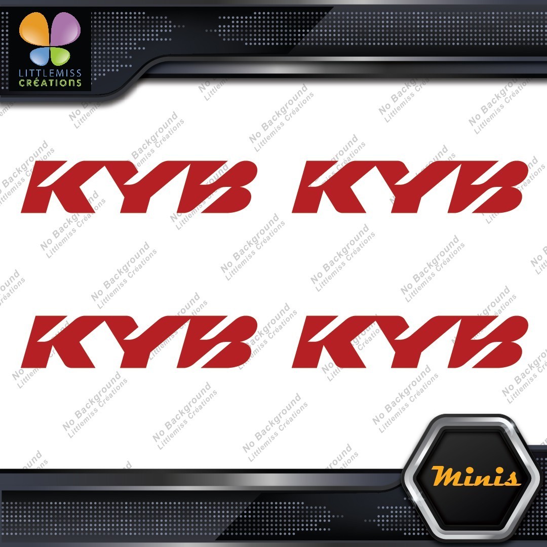 Compatible Kyb Shocks Struts Suspension Logo 4 MINI SIZE Decals Stickers Vinyl 277479436708 Compatible Kyb Shocks Struts Suspension Logo 4 MINI SIZE Decals Stickers Vinyl - Image 1