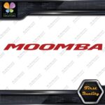 Compatible Moomba Boats Sporting Racing Name Only Logo Decals Stickers Vinyl - Image 8