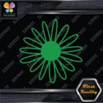 Daisy Hollow Multiple Petals Flower Simple Decorations Decals Stickers Vinyl - Image 15