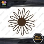 Daisy Hollow Multiple Petals Flower Simple Decorations Decals Stickers Vinyl - Image 24
