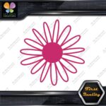 Daisy Hollow Multiple Petals Flower Simple Decorations Decals Stickers Vinyl - Image 4