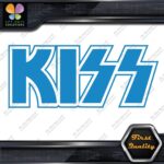 Compatible Kiss Rock Band Outlined Name Musical Logo Vinyl Decals Stickers - Image 31