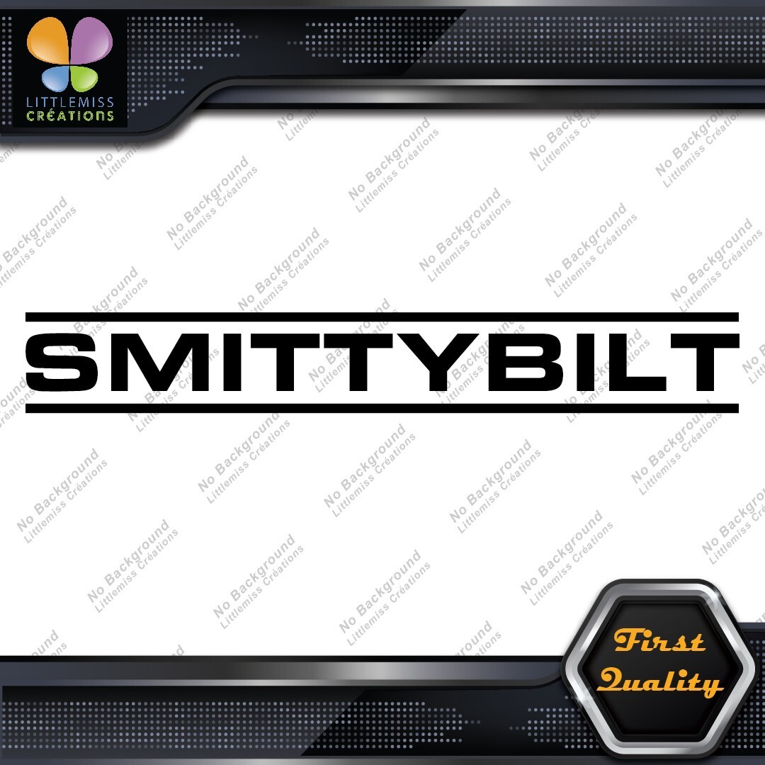 Compatible Smittybilt Off Road Customisation Bilt Trucks Decals Stickers Vinyl 277022406118 Compatible Smittybilt Off-Road Customisation Bilt Trucks Decals Stickers Vinyl - Image 1
