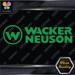 Compatible Wacker Neuson Loaders Construction Machinerie Vinyl Decals Stickers - Image 14