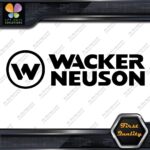 Compatible Wacker Neuson Loaders Construction Machinerie Vinyl Decals Stickers