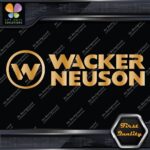 Compatible Wacker Neuson Loaders Construction Machinerie Vinyl Decals Stickers - Image 17