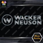 Compatible Wacker Neuson Loaders Construction Machinerie Vinyl Decals Stickers - Image 18
