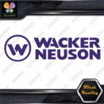 Compatible Wacker Neuson Loaders Construction Machinerie Vinyl Decals Stickers - Image 22