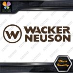 Compatible Wacker Neuson Loaders Construction Machinerie Vinyl Decals Stickers - Image 24