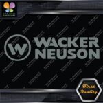 Compatible Wacker Neuson Loaders Construction Machinerie Vinyl Decals Stickers - Image 4