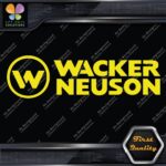 Compatible Wacker Neuson Loaders Construction Machinerie Vinyl Decals Stickers - Image 5