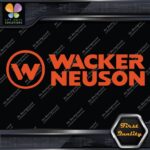 Compatible Wacker Neuson Loaders Construction Machinerie Vinyl Decals Stickers - Image 7