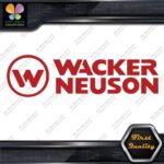 Compatible Wacker Neuson Loaders Construction Machinerie Vinyl Decals Stickers - Image 8