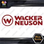Compatible Wacker Neuson Loaders Construction Machinerie Vinyl Decals Stickers - Image 9