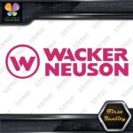 Compatible Wacker Neuson Loaders Construction Machinerie Vinyl Decals Stickers - Image 31